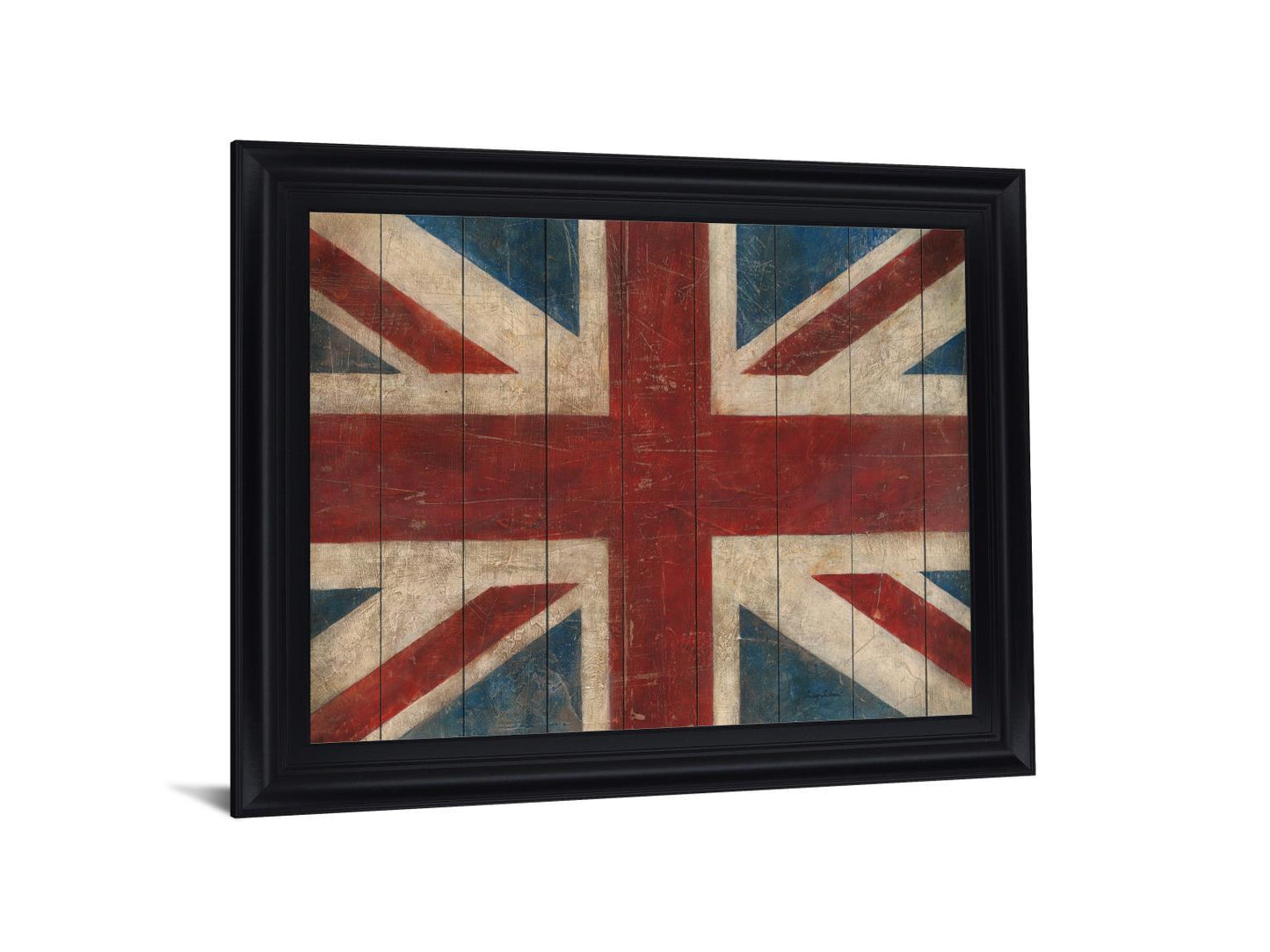 Vintage Union Motif - 28" x 34" Framed Wall Art