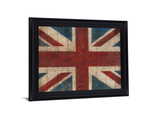 Vintage Union Motif - 28" x 34" Framed Wall Art