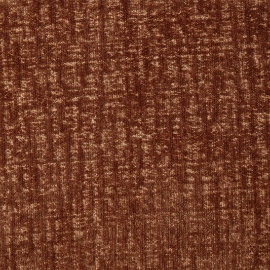 Carrick - Ottoman - Rust Brown Chenille