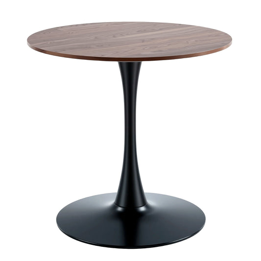 Mid-Century Tulip Table With Round Top, Pedestal Base