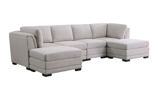 Kristin - Fabric Reversible Sectional Sofa