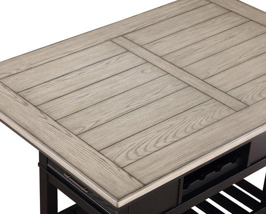 Frey - 5 Piece Dining Room Set - Pearl Silver