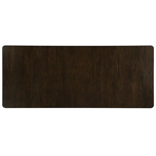 Carena - Dining Table With Leaf - White & Brown
