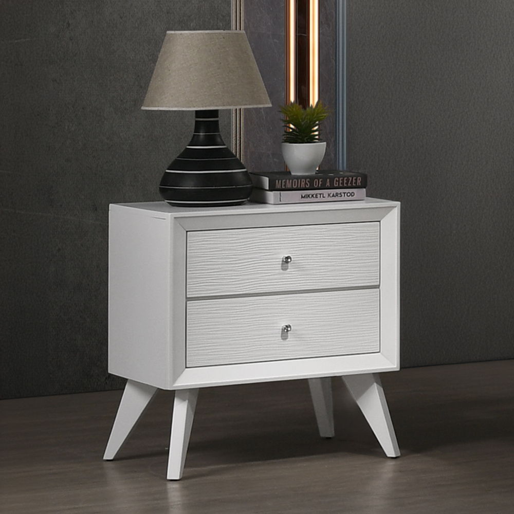Cerys - Nightstand - White