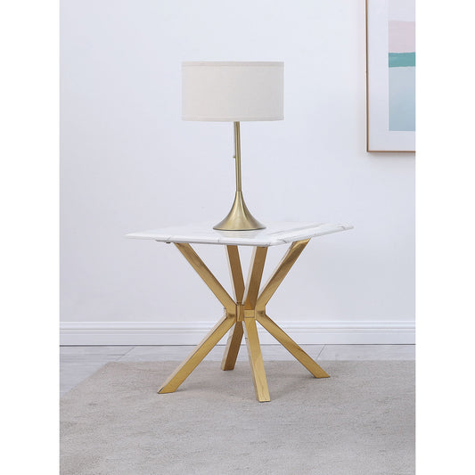 Kensington - End Table - Gold