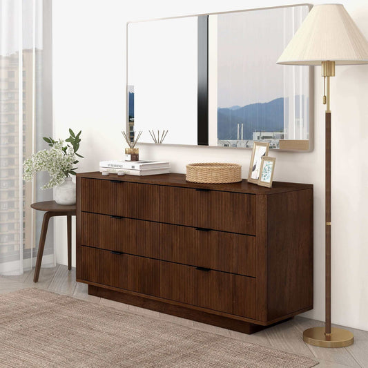 Lola - Dresser With 6 Drawers - Dark Brown