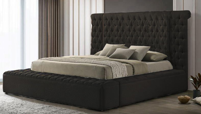 Liliana - King Bed With Storage - Black