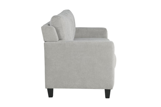 Horatio - Chenille 2 Seater Loveseat - Taupe