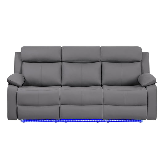 Blanche - Reclining Sofa With LED Lights