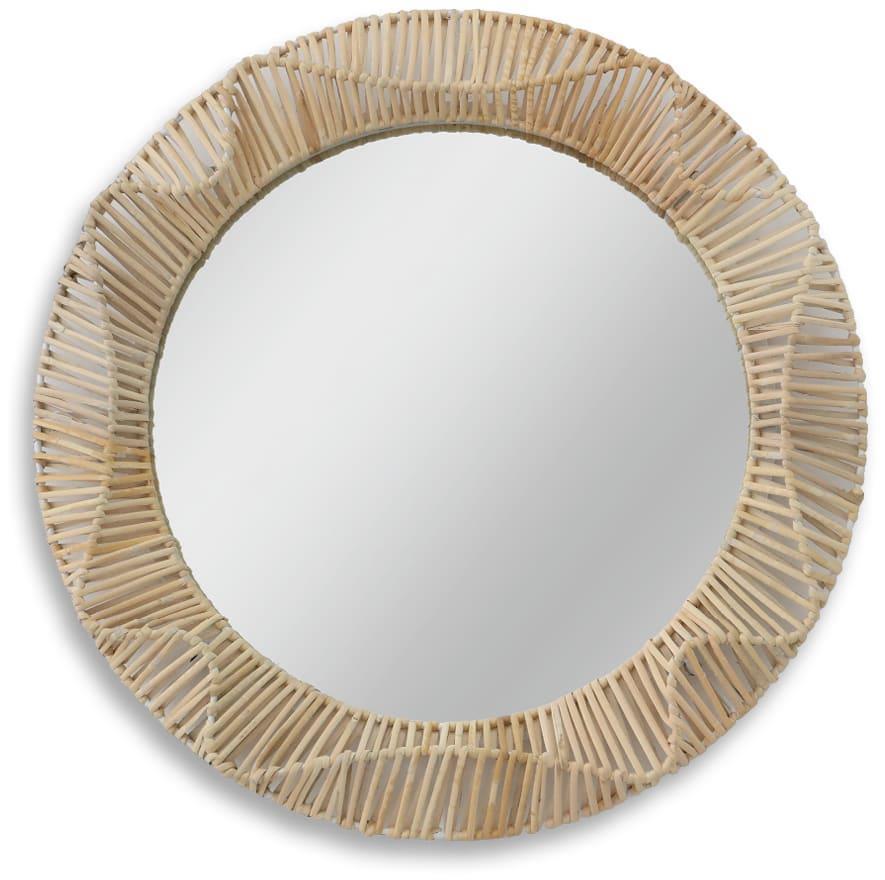 Sunwoven Halo - 24" x 24" Framed Wall Mirror