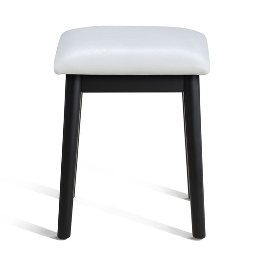 Cecilia - Vanity Table & Stool - Black