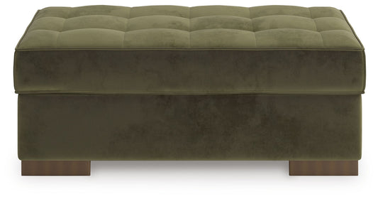 Caspian-Town - Oversized Accent Ottoman - Olive
