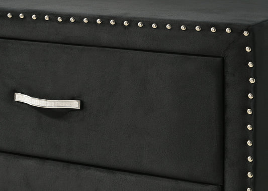 Lucinda - Dresser & Mirror - Black