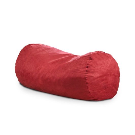 Jasper - Traditional Cylindrical Suede Bean Bag