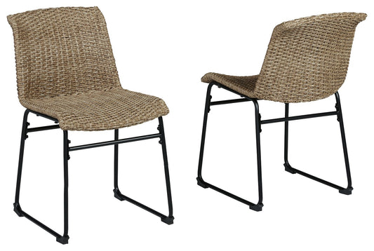 Amaris - Chair (Set of 2) - Brown / Black