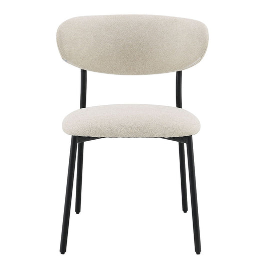 Jirina - Side Chair (Set of 2) - Beige Chenille