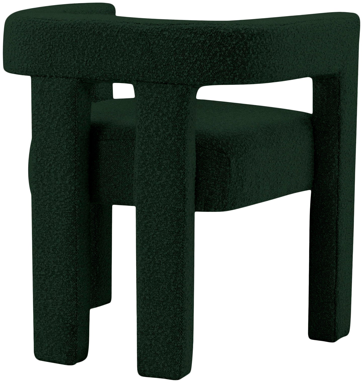Athena - Boucle Fabric Dining Chair