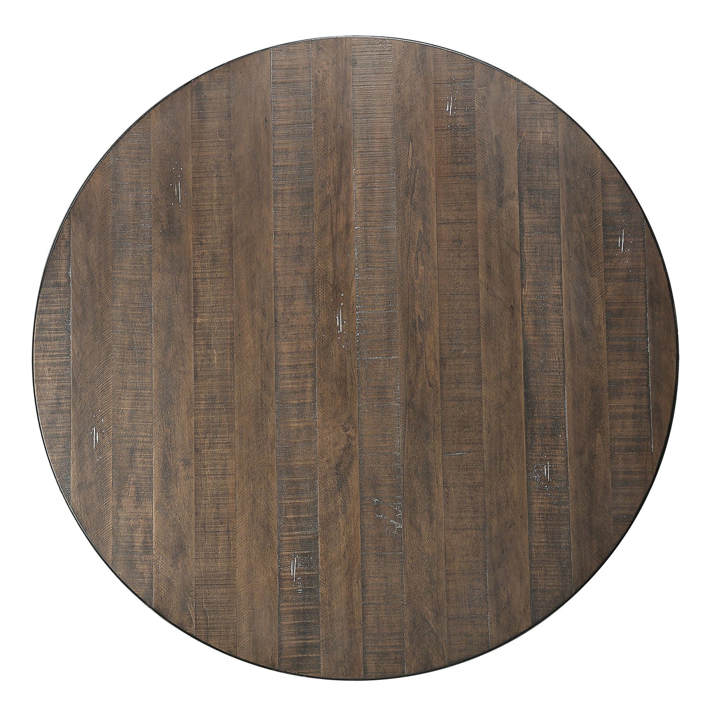 Raphaela - Round Dining Table - Weathered Cherry