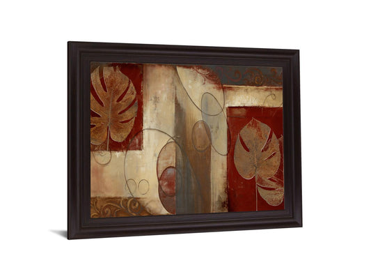 Bronze Silhouette - 28" x 34" Framed Wall Art