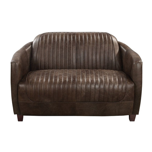Brancaster - Loveseat - Antique Slate Top Grain Leather