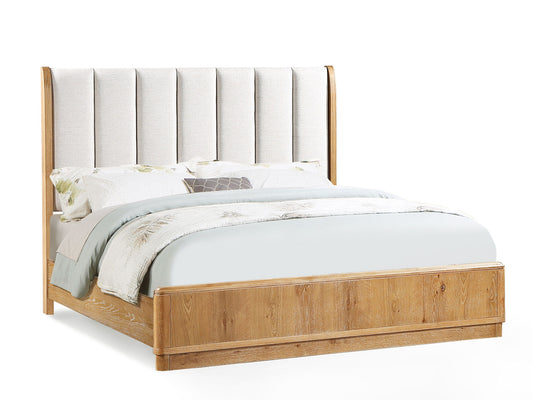 Westcott - King 4 Piece Bedroom Set - Cerused Natural