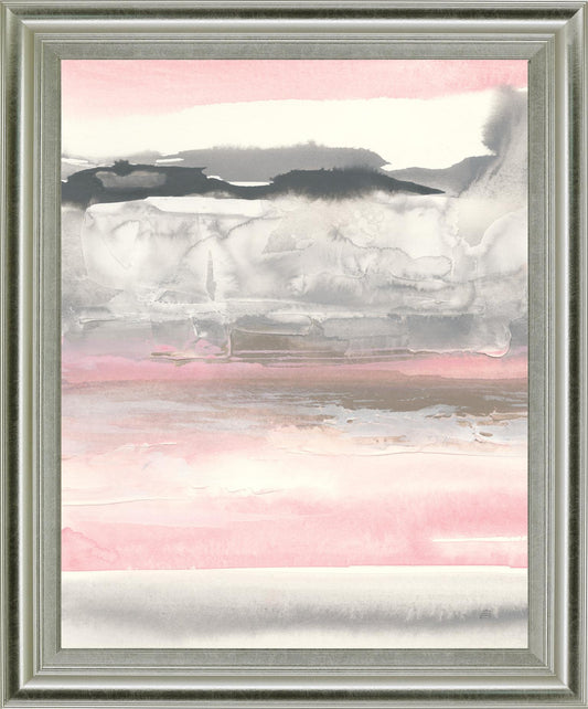 Blushing Mist - 28" x 34" Framed Wall Art