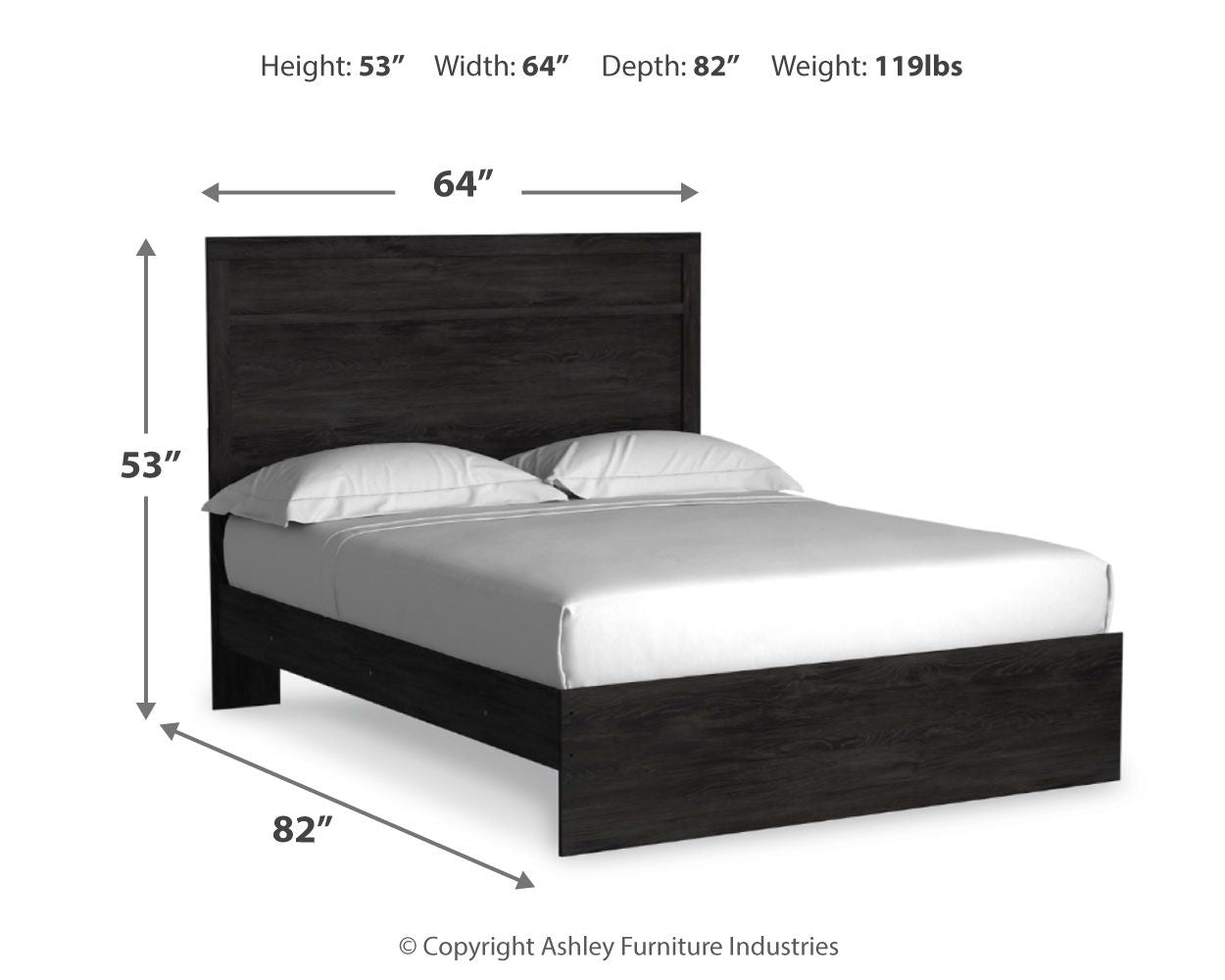 Belachime - Panel Bed