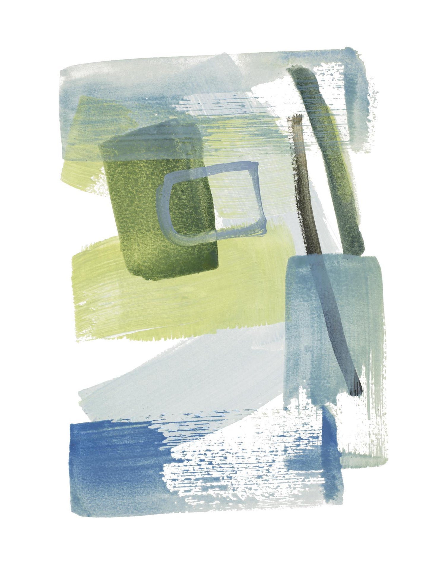 Found Treasures Iii By Lanie Loreth (Small) - Blue