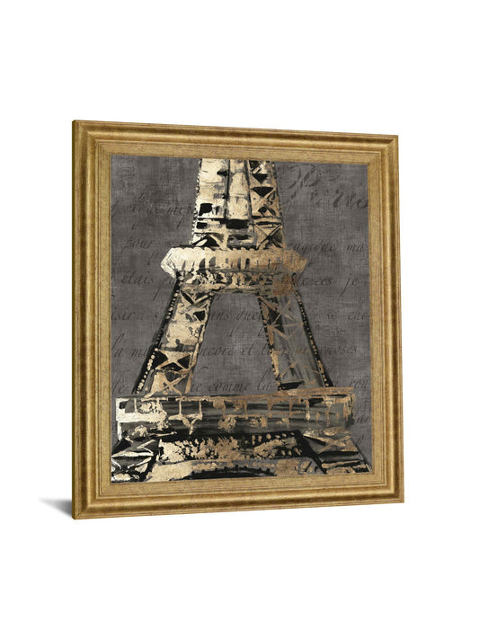 Gilded Tower - 28" x 34" Framed Wall Art