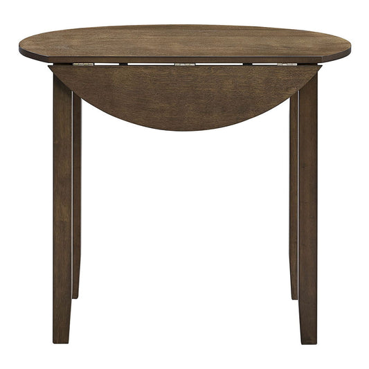 Damica - Round Dining Table - Walnut