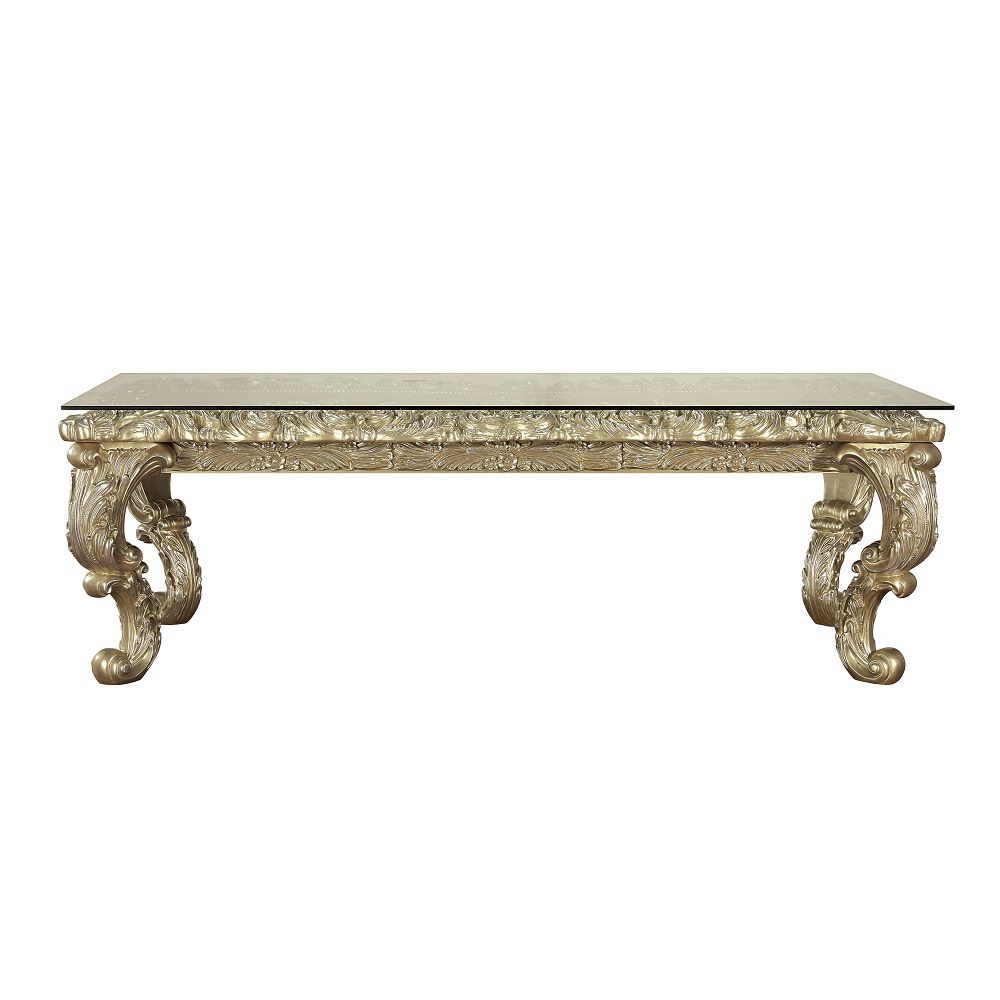 Vatican - Dining Table - Champagne Silver