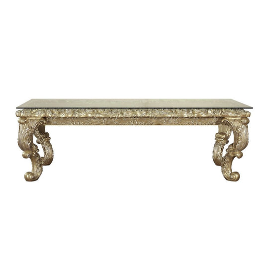 Vatican - Dining Table - Champagne Silver