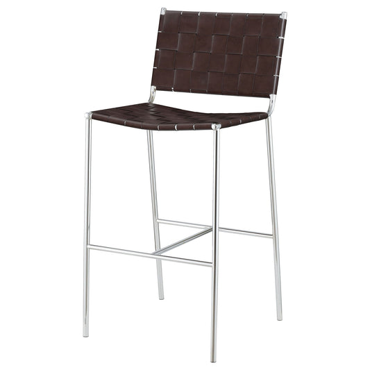 Langton - Upholstered Bar Chair - Brown