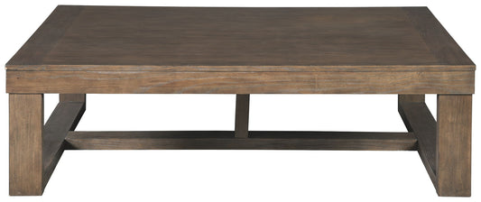 Cariton - Rectangular Cocktail Table - Gray