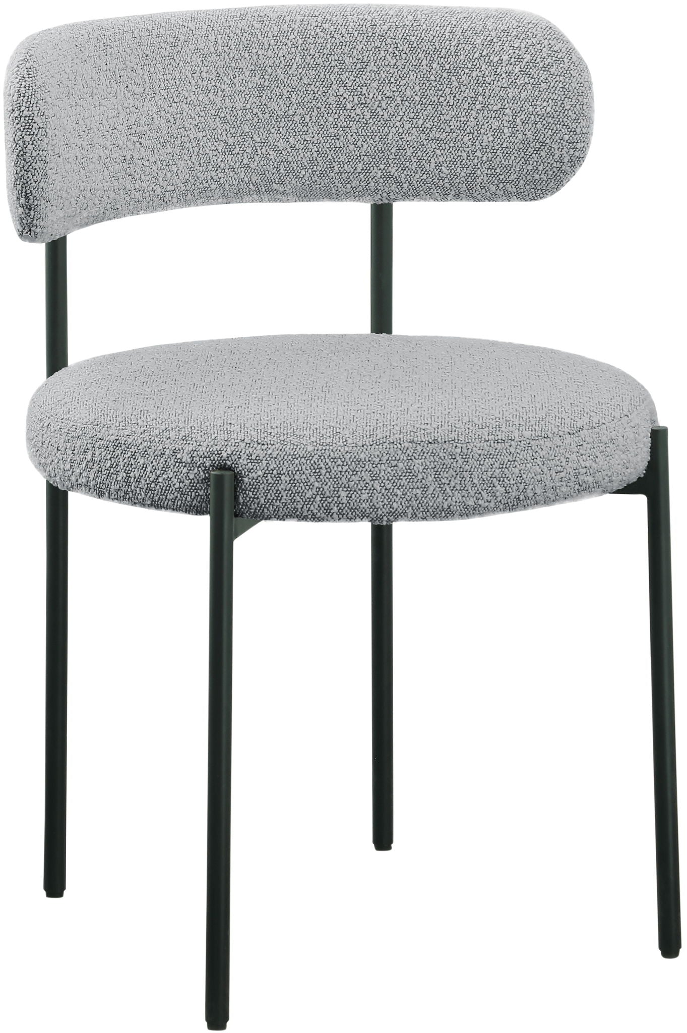 Beacon - Boucle Fabric Dining Chair (Set of 2)