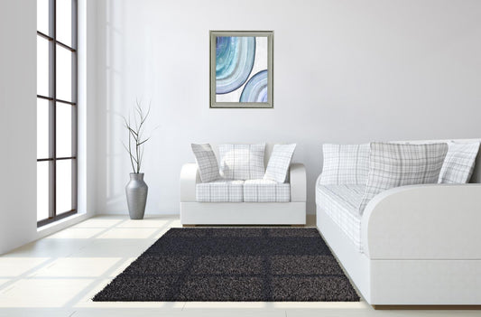 Icy Vortex - 28" x 34" Framed Wall Art