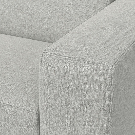 Rex - Right Arm Sofa Module - Gray