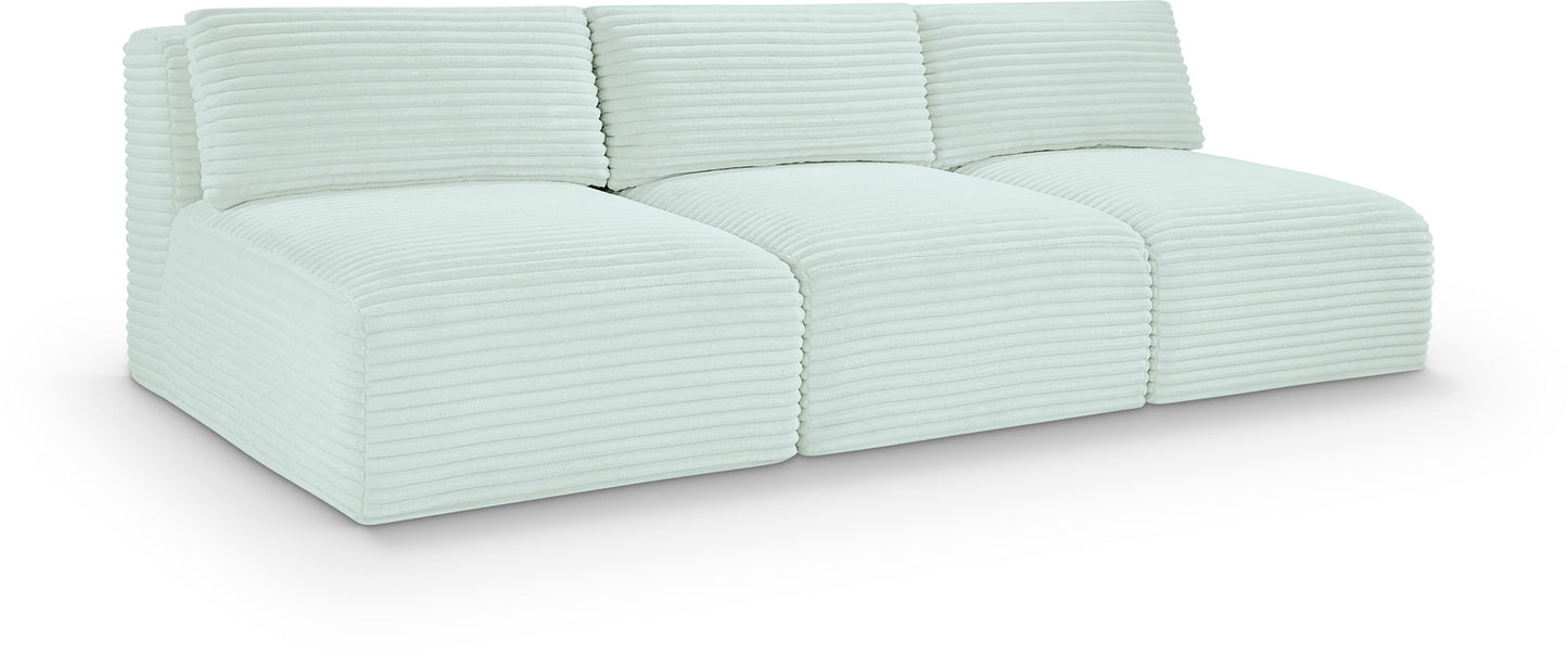 Shaggy - 3 Seat Modular Armless Sofa