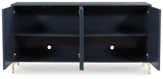 Loirwick - Accent Cabinet - Dark Blue