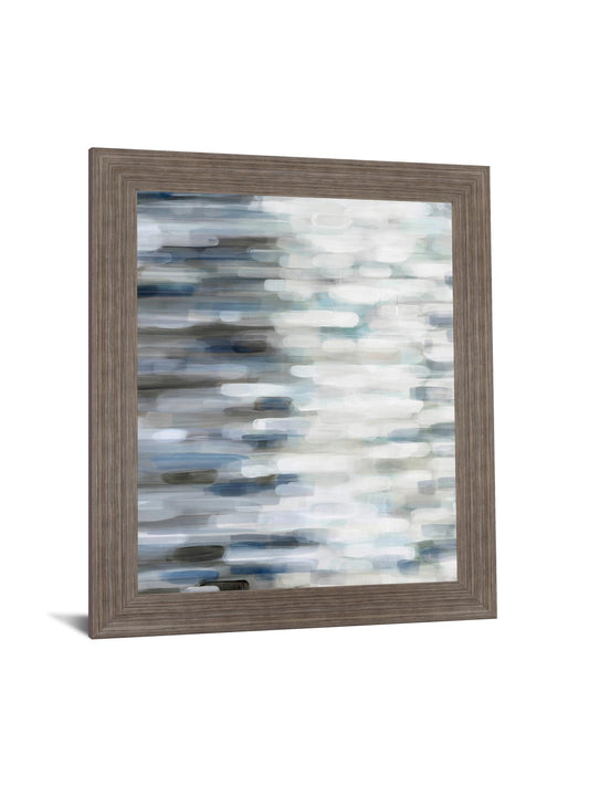 Misty Tidescape - 28" x 34" Framed Wall Art