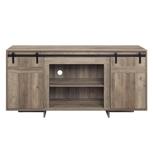 Bellarosa - TV Stand (Same As 91608) - Gray Washed