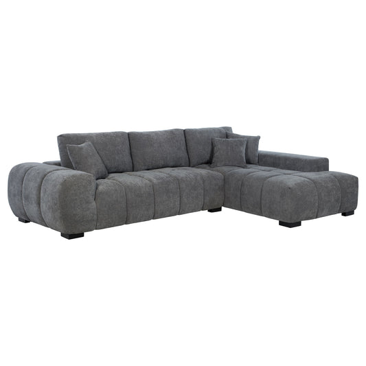 Plather - Sectional Chaise Sofa
