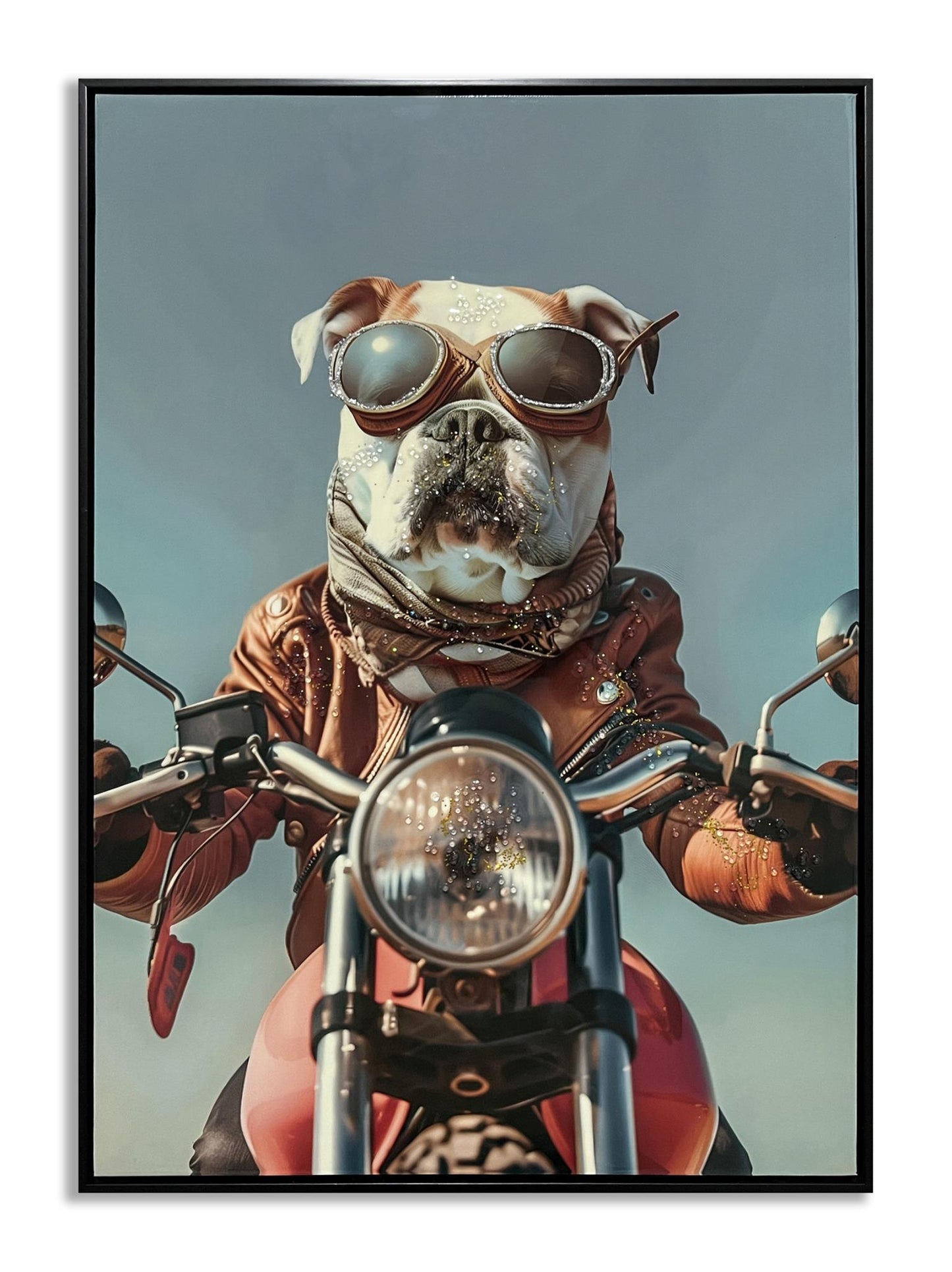 Rider’s Best Friend - 21" x 29" Framed Wall Art