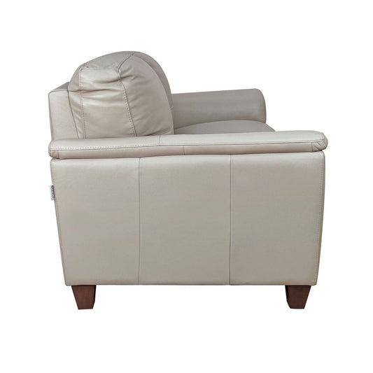 Pacific Palisades - Loveseat - Beige Leather