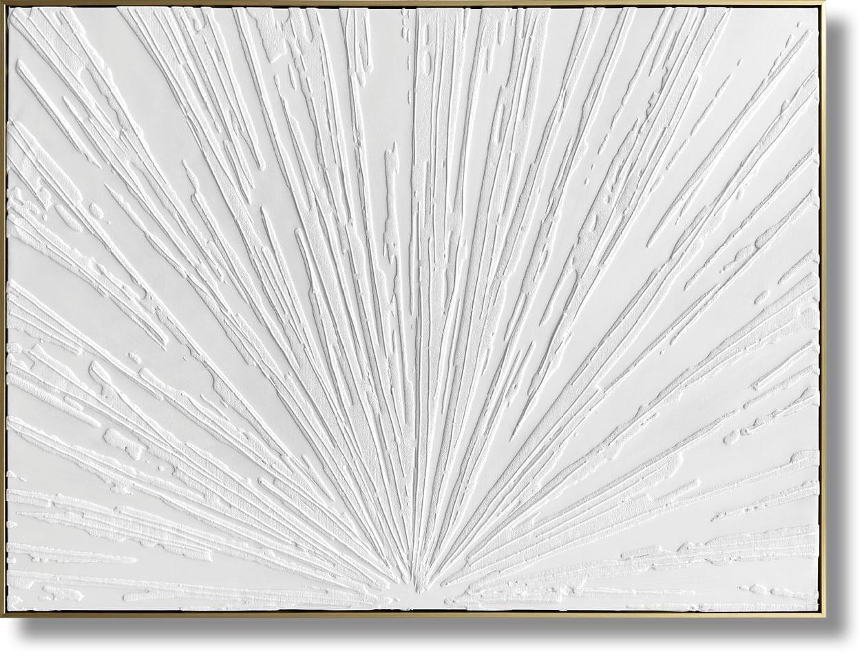 Radiant Eclipse - 35" x 47" Framed Wall Art