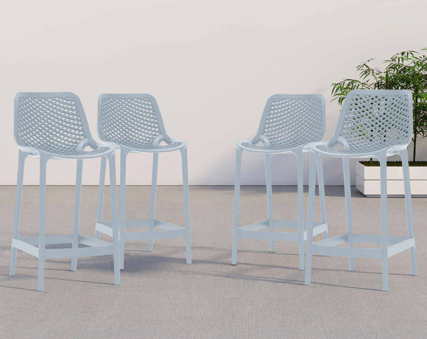 Mykonos - Outdoor Patio Stool (Set of 2)