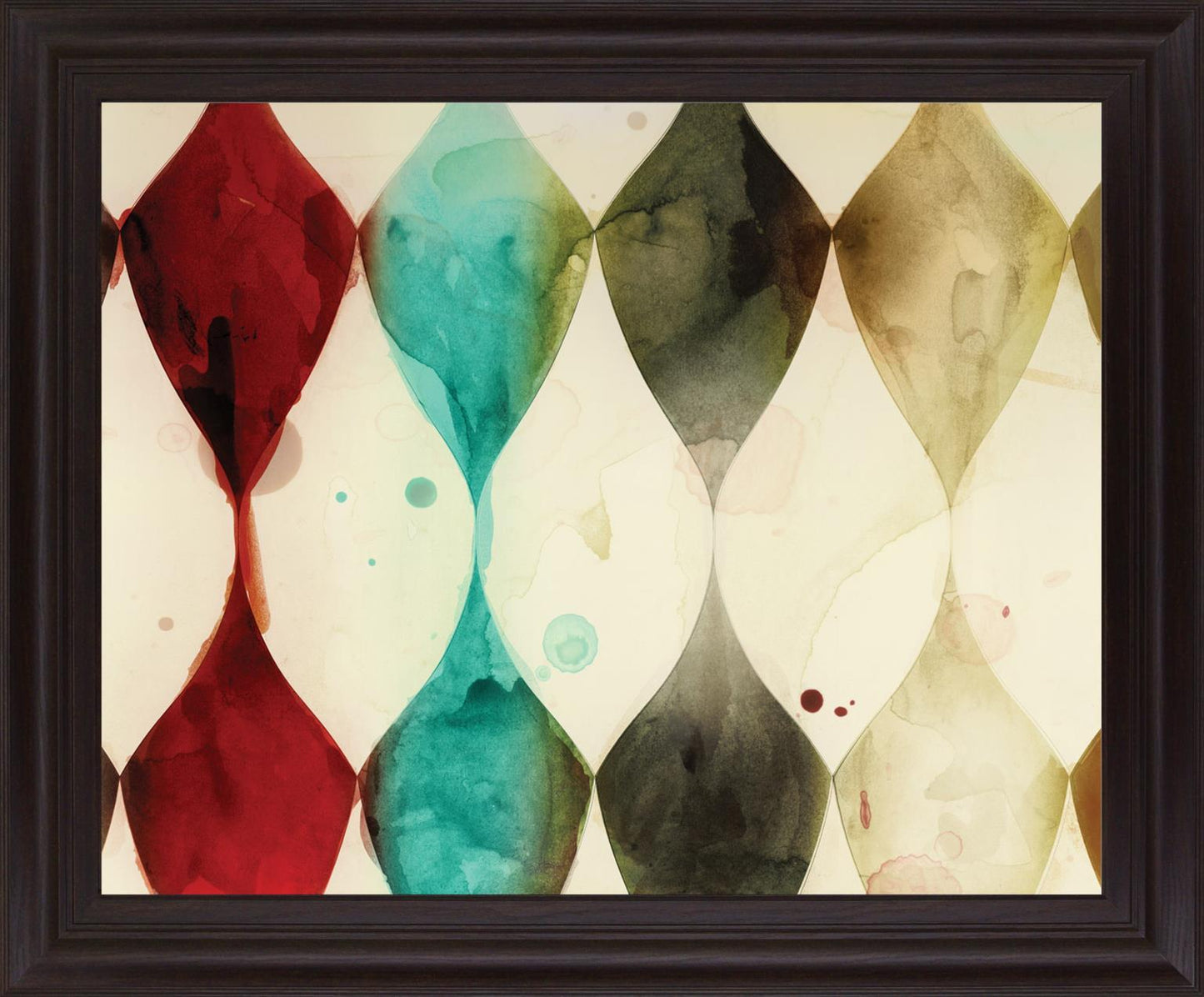 Vivid Hourglass - 28" x 34" Framed Wall Art