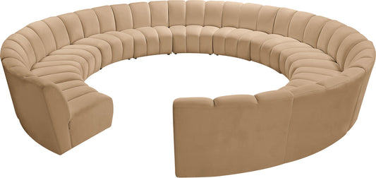 Infinity - 12 Piece Modular Sectional - Camel