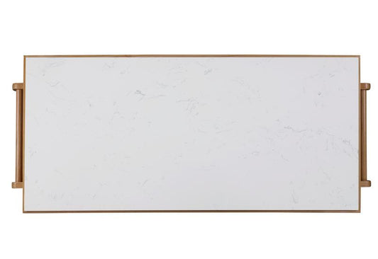 Grovaam - Kitchen Island - Marble Top & Natural