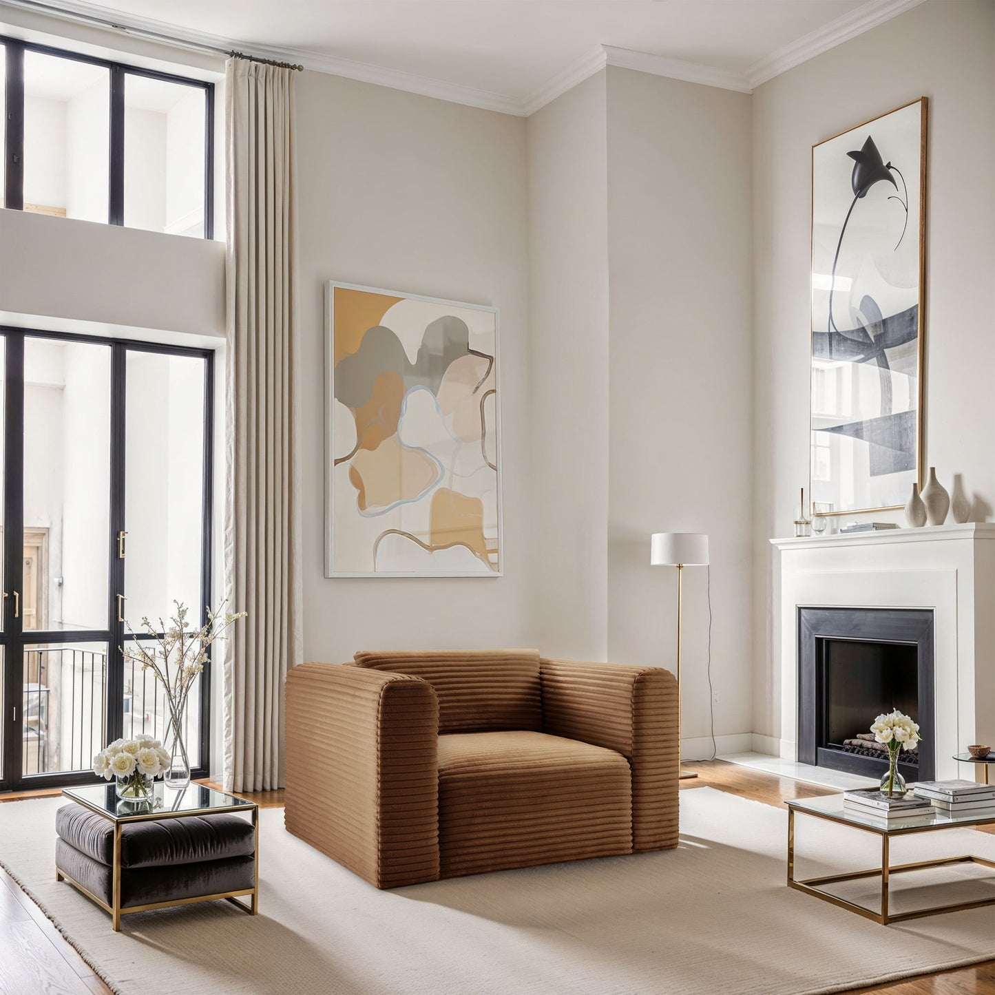 Shaggy - Fabric Arm Chair